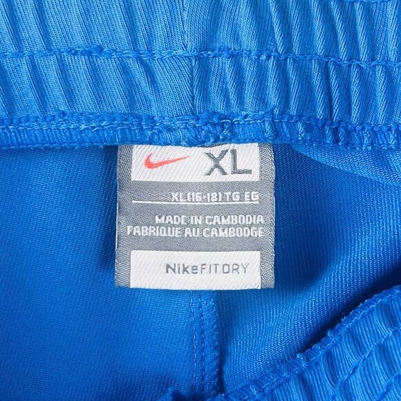 Nike Fit Dry Pants Mens XL Blue Athletic Stretch Drawstring Training Joggers - Picture 11 of 15